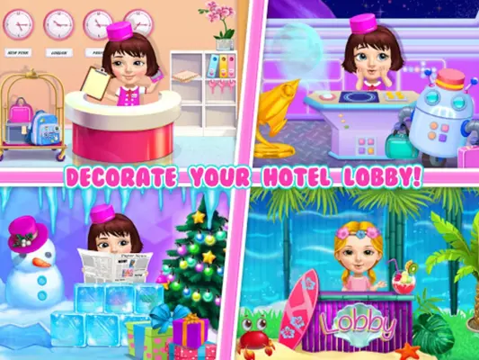 Sweet Baby Girl Hotel Cleanup android App screenshot 0