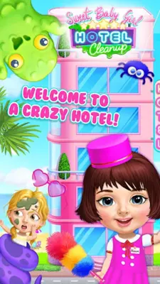 Sweet Baby Girl Hotel Cleanup android App screenshot 15