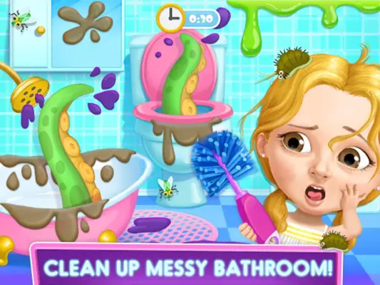 Sweet Baby Girl Hotel Cleanup android App screenshot 5