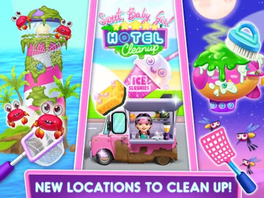 Sweet Baby Girl Hotel Cleanup android App screenshot 6