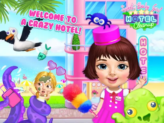 Sweet Baby Girl Hotel Cleanup android App screenshot 7